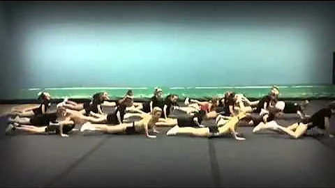 Harlem shake cheerleader style