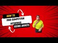 How to find competitor keywords using ahrefs | Beginner SEO Tip | Steal Keywords Fast