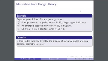 Producing algebraic curves in projective families via Floer theory - Alex Pieloch