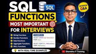 Most Important SQL Functions for Interviews
