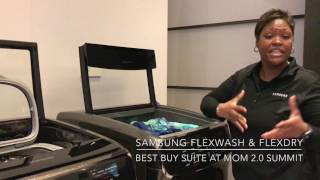 Samsung FlexWash and FlexDry Demo