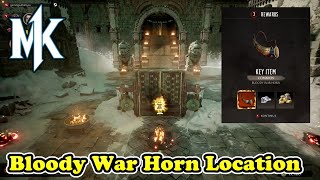 Bloody War Horn Location in Rampart Mortal Kombat 1 Invasions Season 5 by Gaming with Abyss 3,313 views 6 days ago 2 minutes, 50 seconds