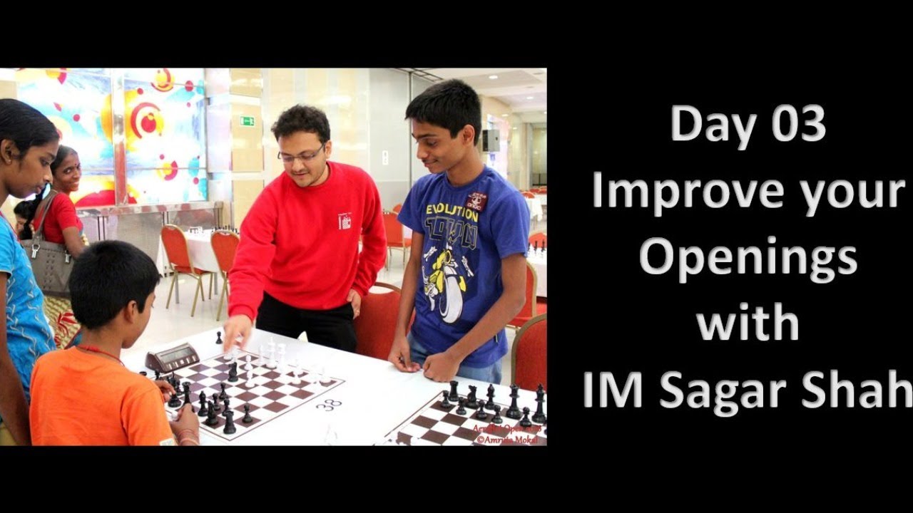 Day 03: Improve your openings with IM Sagar Shah | Nimzo Indian f3 Saemisch