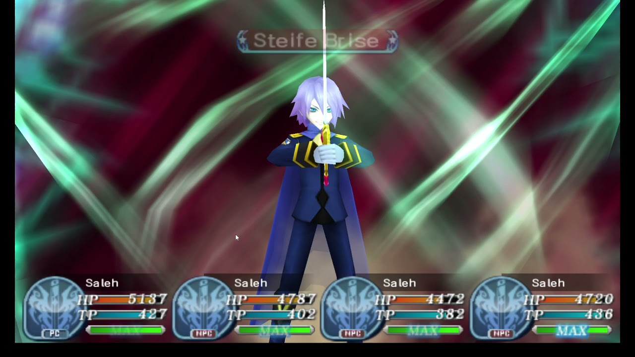 Tales of the World - Radiant Mythology 4 Saleh Vs 4 Saleh