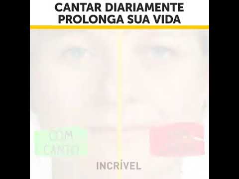 Vídeo: Como cantar diariamente prolonga sua vida?