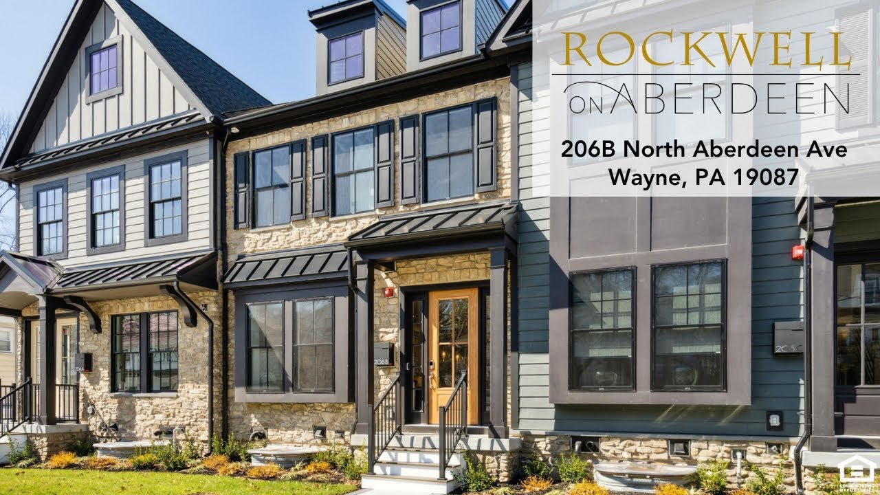206B North Aberdeen Avenue, Wayne, PA 19087 Luxury Townhome by