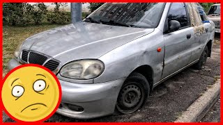 Abandoned Daewoo Lanos