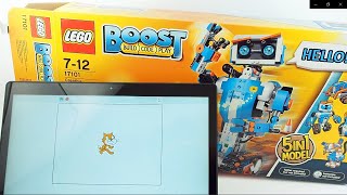 Programming Lego® Boost with Scratch