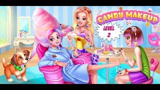 Candy Makeup Sweet Salon Level 2 Best Makeup Game For Girls Makyaj Oyunu TabTale İOS/Android HD screenshot 2