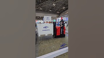 Hangcha autonomous forktrucks at Logis-Tech Tokyo 2024  #automation #robot #ltt2024