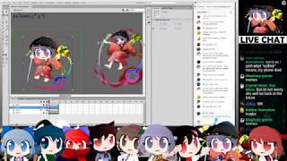 making shinmyoumaru animation for Touhou 14 mod