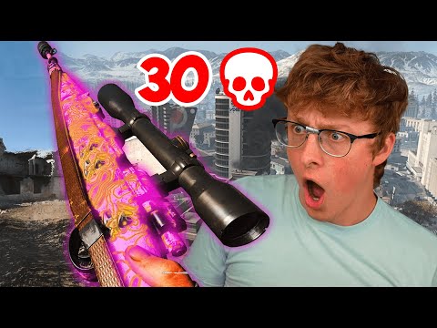 Melting ENTIRE Lobbies With The NEW BEST SNIPER - Call of Duty Warzone Gamer Moment