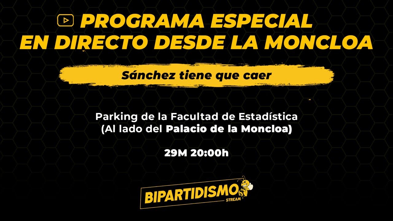 PROGRAMA ESPECIAL EN DIRECTO DESDE LA MONCLOA - YouTube