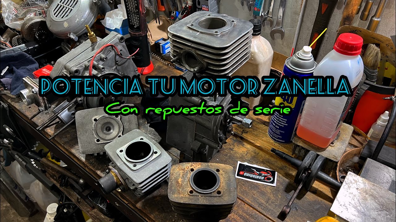Motor zanella configuraciónes diferentes