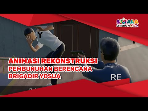 Animasi Rekonstruksi Pembunuhan Berencana Brigadir Yosua