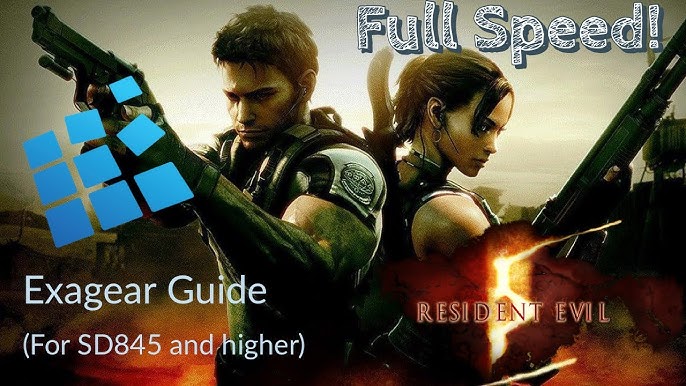 Egg NS 3.0.6 Android, Resident Evil 5 (2,4 gb), SD 845