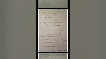 Graph Theory model question papers. (3rd sem)