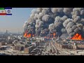 Les villes en iran brlent les boeing b52 amricains ont commenc un bombardement massif du centr