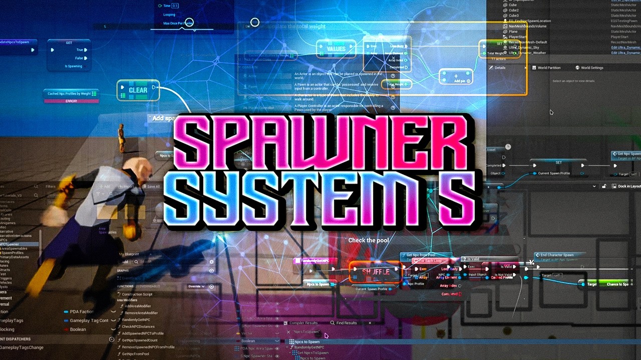 Create a Dynamic NPC Spawner in Unreal Engine 5 | Part 5 - Area-Based ...