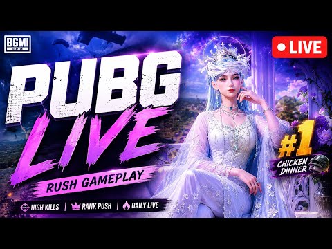 🔴 BGMI LIVE | Conqueror Push 🔥 High Kill Gameplay 😈 | Come & Support ❤️