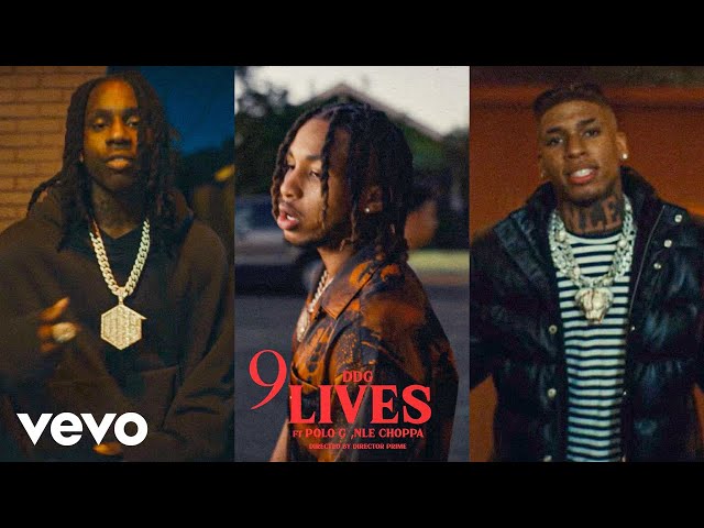 DDG - 9 Lives (Official Music Video) ft. Polo G, NLE Choppa class=