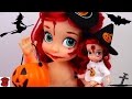 ★토이구마★베이비돌 에리얼 할로윈 분장 의상놀이♥Disney Animators&#39; Collection Doll ARIEL~ Halloween costumes