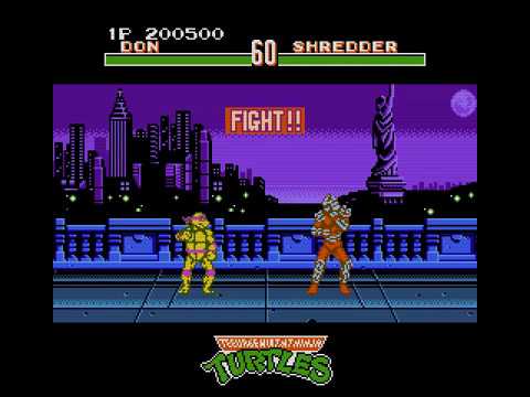 เกมส์ ตลับ ใน ตํา นาน  Update  เต่านินจาต่อสู้ตะลุยด่าน Teenage Mutant Ninja Turtles Tournament Fighters Nes