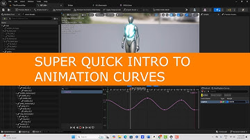 Super Quick Intro to Animation Curves in Unreal Engine 5.5 (see description for quick correction)
