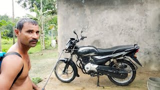 #Bike washing on your home|| better than water pump||