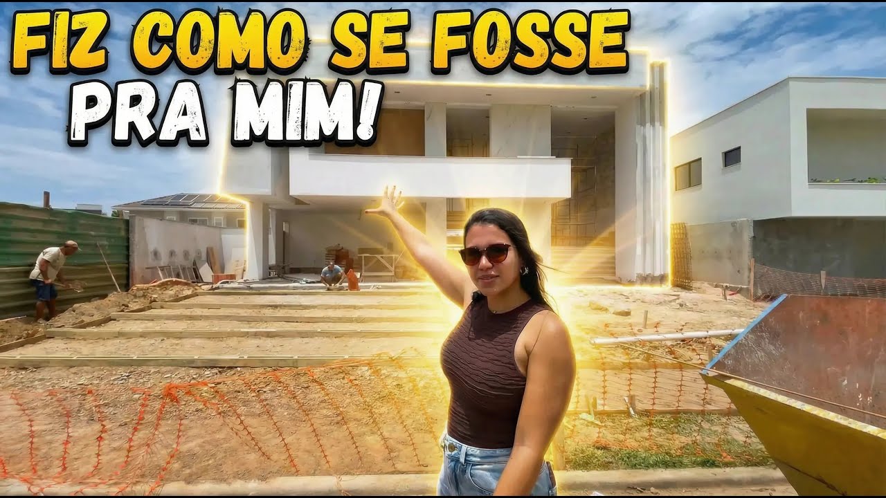 O MAIOR PROJETO DE INTERIORES QUE JÁ REALIZEI  | Tour pela Obra em Fase Final