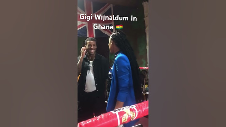 AS Roma and Netherlands Player Wijnaldum Visits Ghana 🇬🇭