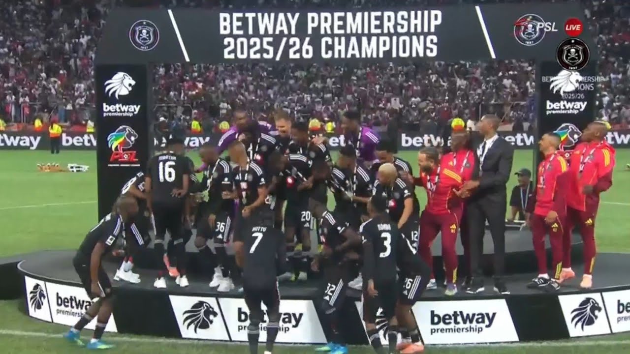 Orlando Pirates Trophy Celebration | Champions 2026 