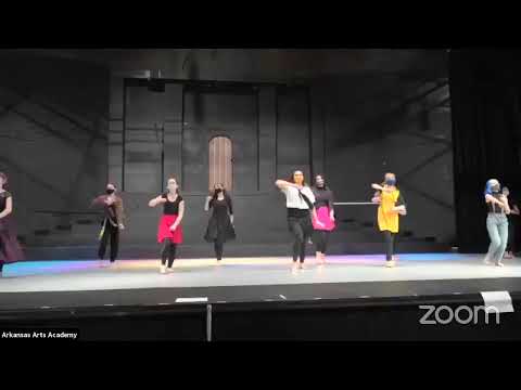 Arkansas Arts Academy High School African Dance Performance