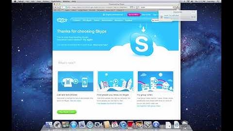 Downloading and Installing Skype For Mac