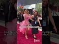 Lisa appeared at the Emmys red carpet in a pink outfit in Los Angeles today 😍 #lisa #blackpink #fyp