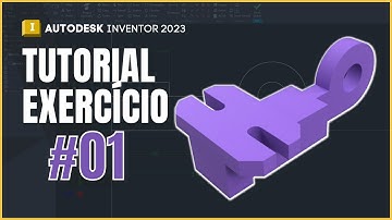 Inventor 2023 Tutorial #01 | Modelagem 3D Básica para Iniciantes