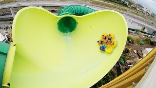 [4K] Puihi Round Raft Ride Volcano Bay - Orlando FL