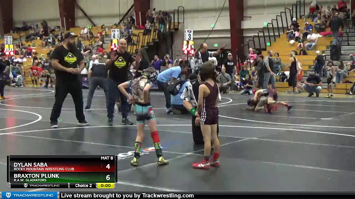 Bantam 49 Braxton Plunk R.A.W. Gladiators Vs Dylan...