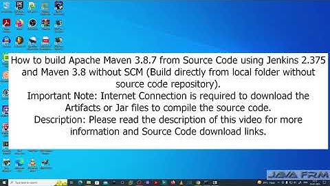 How to build Apache Maven 3.8.7 from Source Code using Jenkins 2.375 and Maven 3.8 without SCM