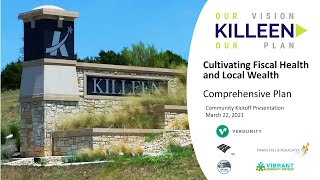 Killeen Comprehensive Plan Community Kickoff