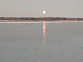 9 февраля 2020 года  Печенежское водохранилище, старое русло, нормальный лед