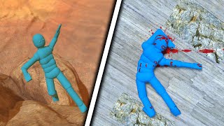 Euphoria Character Ragdolls/Falls Compilation - Overgrowth