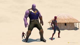 Thanos Spiderman And Antman Dancing On First Class