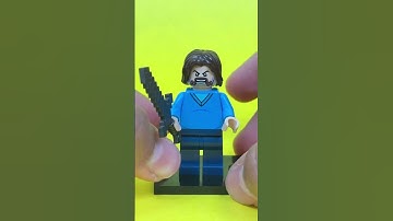 I AM STEVE! Jack black’s LEGO Minecraft set #lego #minecraftmovie #legobuild #legoanimation