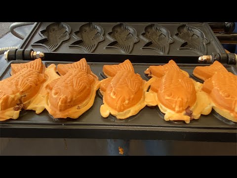 FISH-SHAPED BREAD - GWANGJANG MARKET SEOUL - KOREAN STREET FOOD