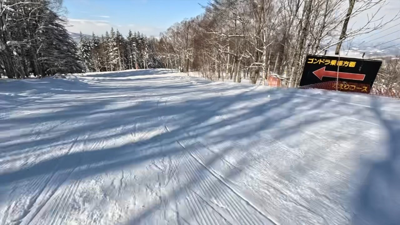 カムイスキーリンクス〜第５リフトからゴンドラに戻る方法３選（20260217）