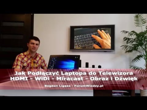 Wideo: Jak Podłączyć Laptopa Do Telewizora Przez HDMI? Laptop Podłączamy Kablem. Dlaczego Telewizor Nie Widzi Laptopa I Jak Wyświetlić Obraz? Dlaczego Nie Ma Dźwięku?