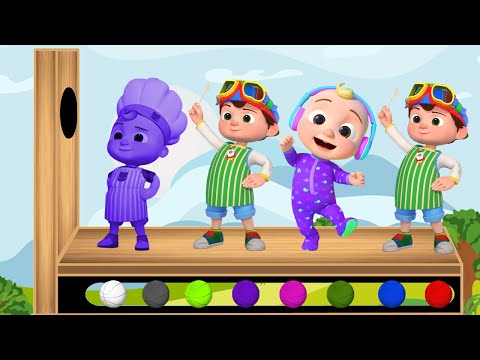 Baby Shark Learns Colors | CoComelon Nursery Rhymes & Kids Songs #83
