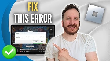How To Fix Failed To Download or Apply Critical Settings Roblox