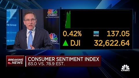 Preliminary March Consumer sentiment comes in at 83.0, higher than expected